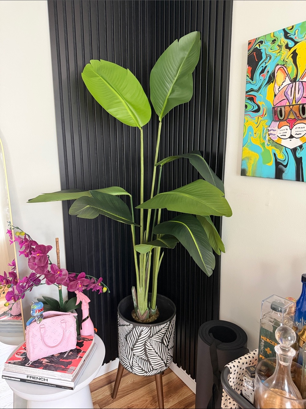 Nearly Natural Large Green Bird of Paradise Artificial Plant
